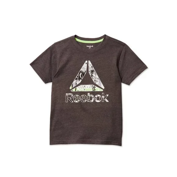 Reebok Boys Youth Graffiti Logo Tee